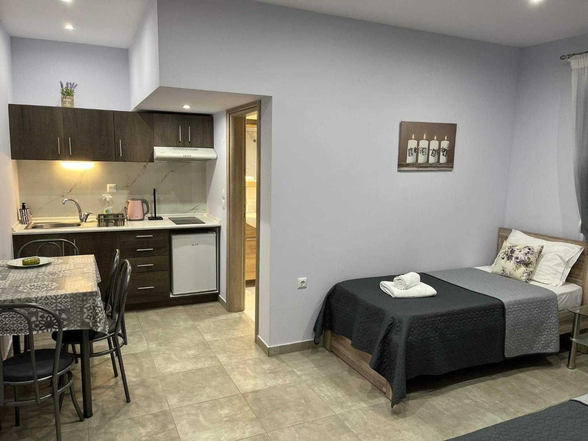 Kaiafas Luxury Philoxenia Apartment Nea Peramos  Phòng bức ảnh