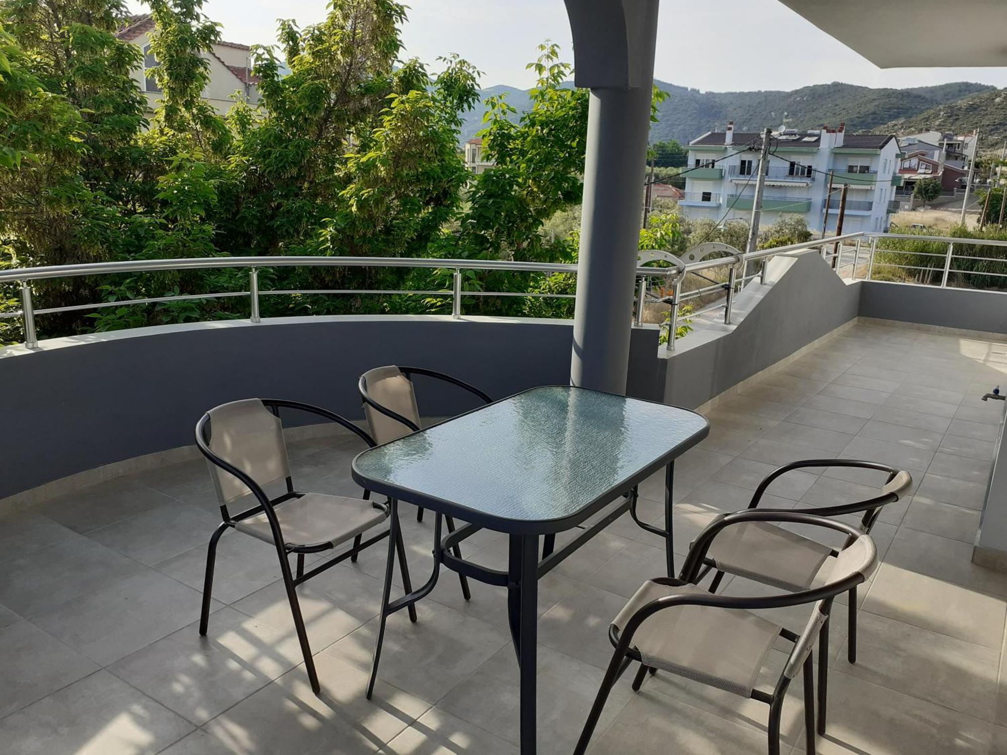 Kaiafas Luxury Philoxenia Apartment Nea Peramos  Phòng bức ảnh